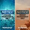 Signmission Patient Nourishment Only, 10 in W x Rectangle, Vinyl Decal OS-2PACK-NS-D-710-L-17146 - alternate 4